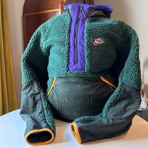 Nike Half-Zip Sherpa Hoodie